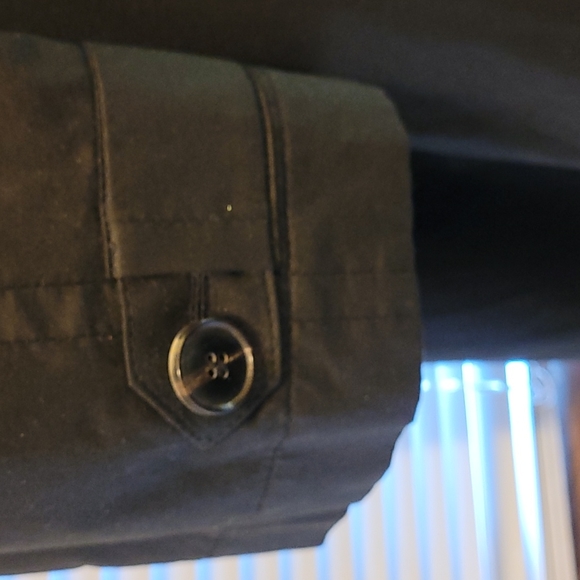 Hugo Boss Men's Black Trench Coat Size 52 - Picture 8 of 8